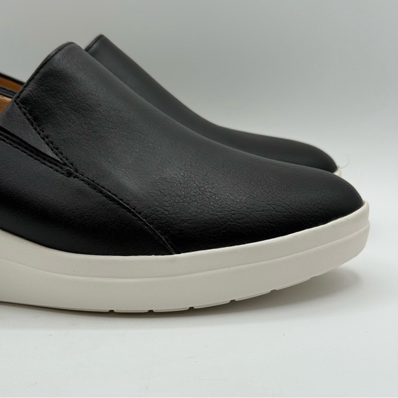 Naturalizer Sandra Wedge Shoes Black Slip-On Comfort Size 11W Leather - Picture 10 of 16